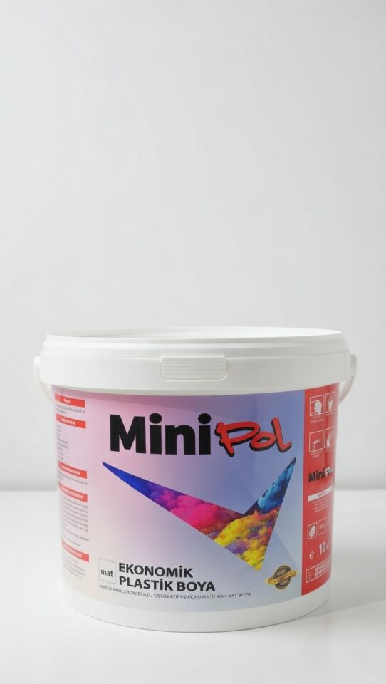 MİNİPOL EKONOMİK PLASTİK BOYA 10 KG