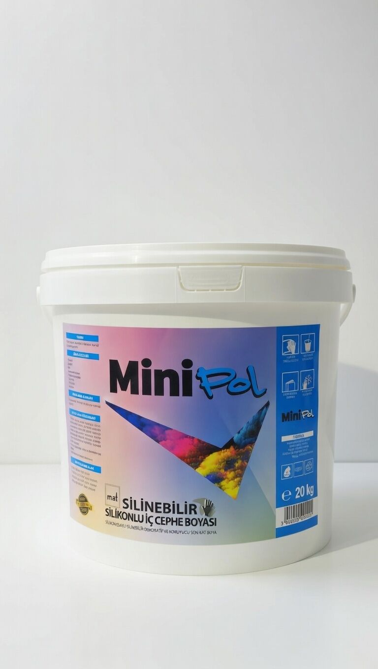 MİNİPOL SİLİNEBİLİR SİLİKONLU BOYA 20 KG