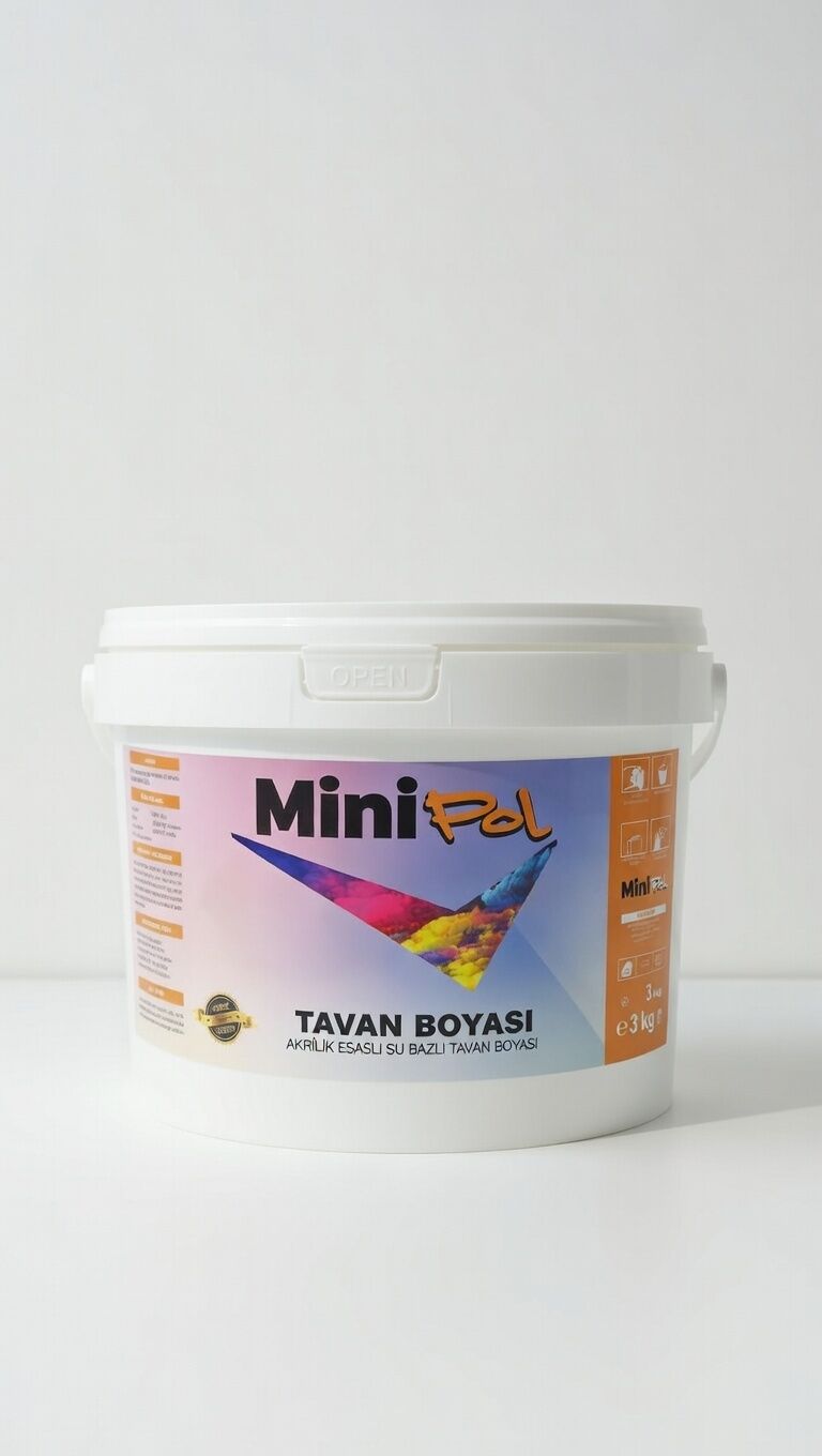 MİNİPOL TAVAN BOYASI 3 KG